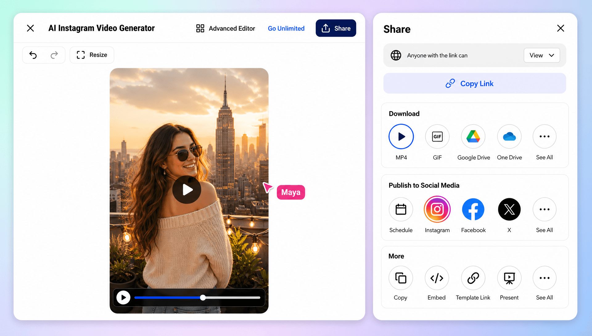 AI Instagram Video Generator – Create Viral Short Form Videos for Instagram. AI Instagram Video Generator – Create Viral Short Form Videos for Instagram.